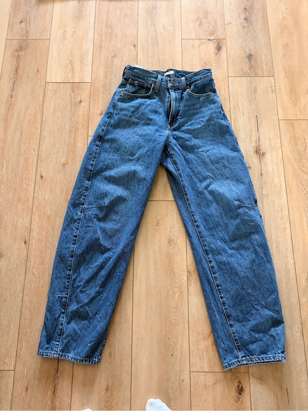 Levi's Women's Blue Relaxed Fit Jeans